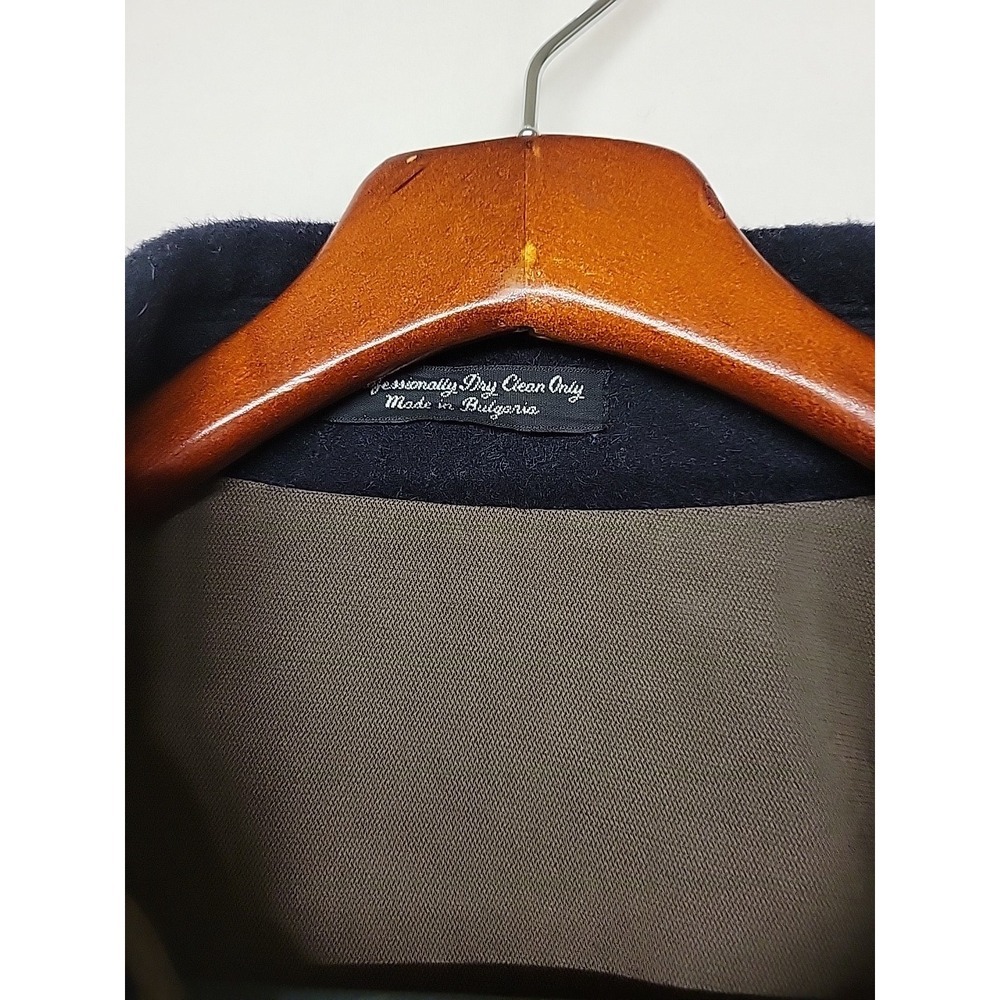 Rainforest Large Reversible Zip-Up Brown Wool, Alpaca, Nylon Parka Jacket - Picture 6 of 7